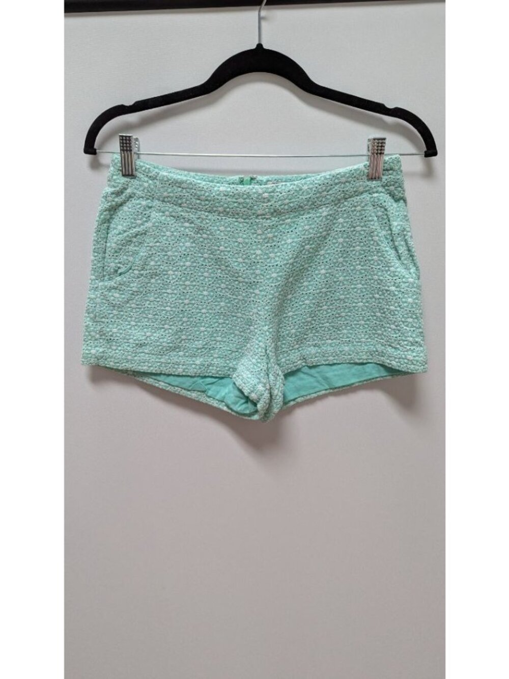 Original Penguin Teal/White Lace Casual Shorts